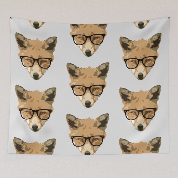 Artikelvorschau, Hipster Mr. Fox entworfen und verkauft von KGoPrintables.