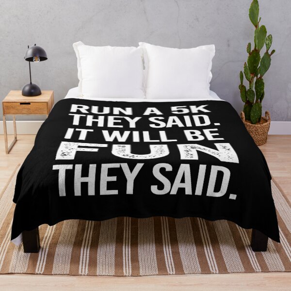 Item preview, Run A 5K They Said It Will Be Fun They Said designed and sold by Luna1Shop.