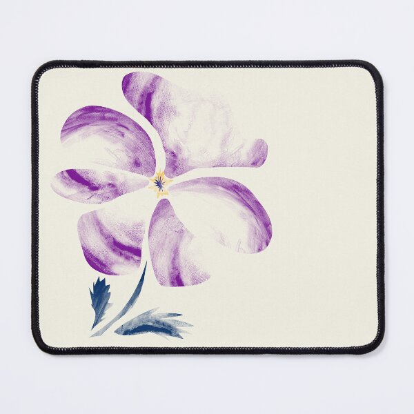 Item preview, Violet flower watercolor applique designed and sold by Anna Ratkevich.