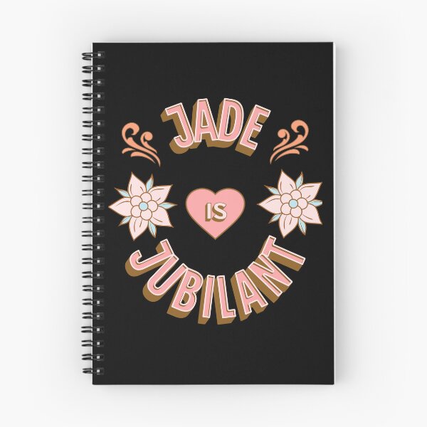 Item preview, Jade is Jubilant - First Names - Birthday Gifts - Alliteration Fans designed and sold by epicthoughts.