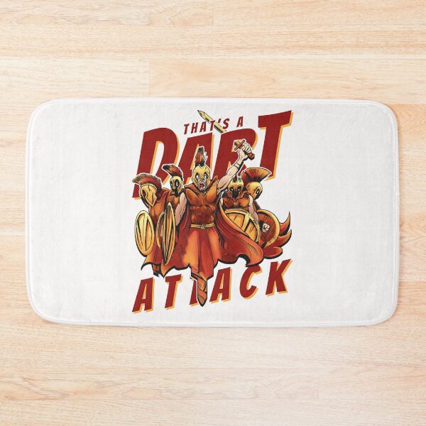 Item preview, Darts Attack Spartans designed and sold by OmmeDesigns.