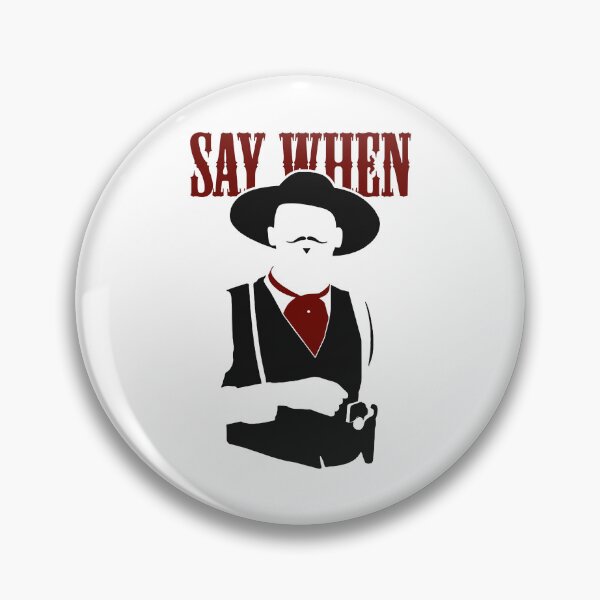 Item preview, Vintage Doc Holliday Say When Perfect Gift 90s designed and sold by JuditSzucs.