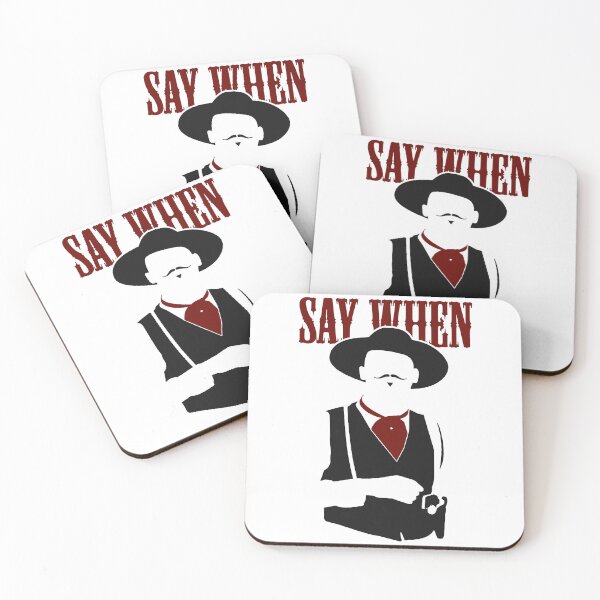 Item preview, Vintage Doc Holliday Say When Perfect Gift 90s designed and sold by JuditSzucs.