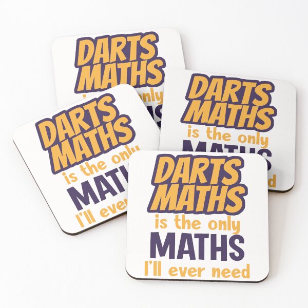Item preview, Darts Math is the only Math I'll Ever Need designed and sold by OmmeDesigns.