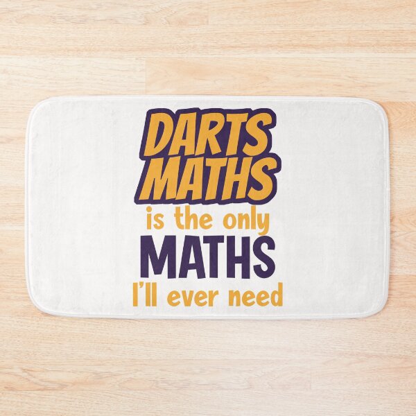 Item preview, Darts Math is the only Math I'll Ever Need designed and sold by OmmeDesigns.