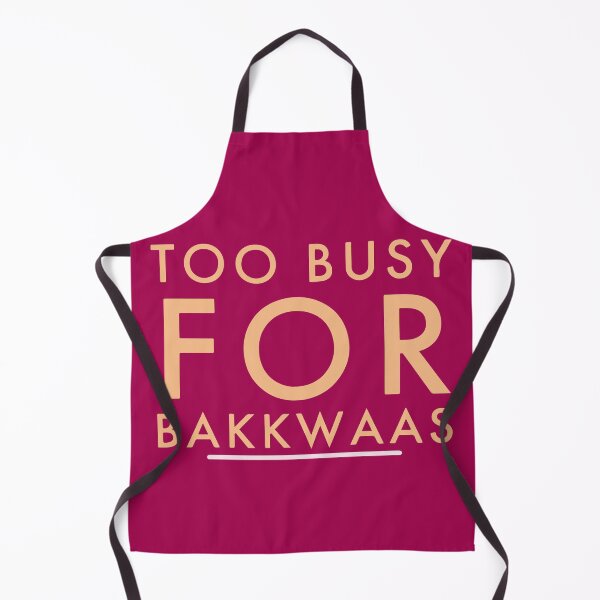 Item preview, Typography Too Busy For Baakwaas Punjabi Sakina Gifts Hindi Saying designed and sold by SakinaGifts.
