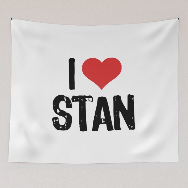 Item preview, I Love Stan designed and sold by The "I Love Everything" Shop.