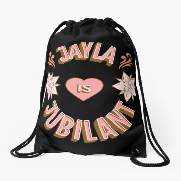 Vista previa del artículo con la obra «Jayla está jubilosa - Nombres - Regalos de cumpleaños - Aficionados a la aliteración», diseñado y vendido por epicthoughts.