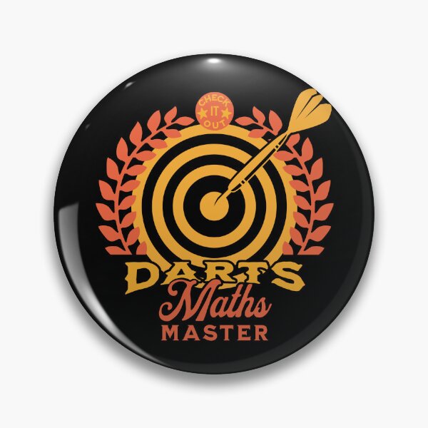Item preview, Darts Maths Master Check It Out designed and sold by OmmeDesigns.