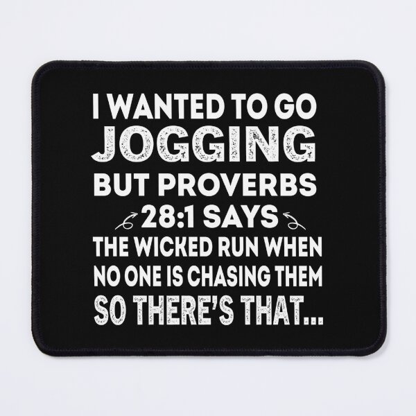 Item preview, I Wanted To Go Jogging Funny Proverbs Gift For Runners designed and sold by Luna1Shop.