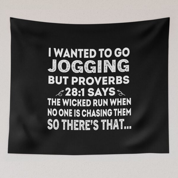 Item preview, I Wanted To Go Jogging Funny Proverbs Gift For Runners designed and sold by Luna1Shop.