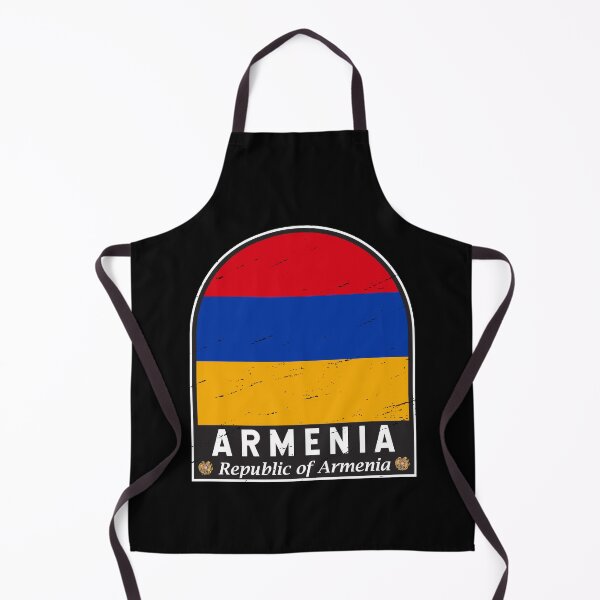 Item preview, Armenia Flag Emblem Distressed Vintage designed and sold by KrisSidDesigns.