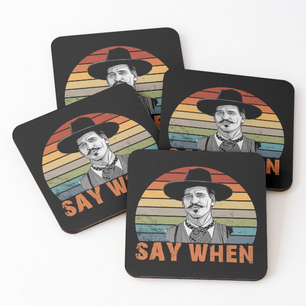 Item preview, Doc Holliday Say When Perfect Gift 90s designed and sold by JuditSzucs.