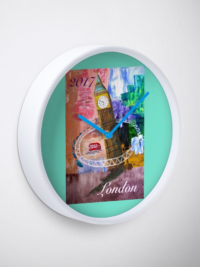 Alternate view of London Clock