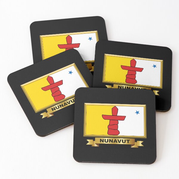 Item preview, NUNAVUT Flag Gifts, Masks, Stickers & Products (N) designed and sold by mpodger.