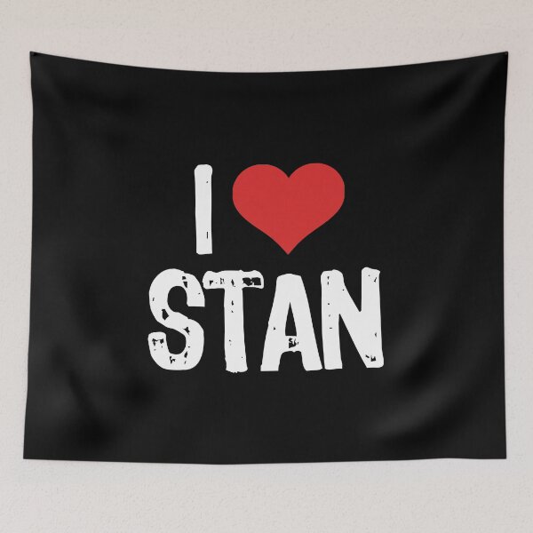 Item preview, I Love Stan designed and sold by The "I Love Everything" Shop.
