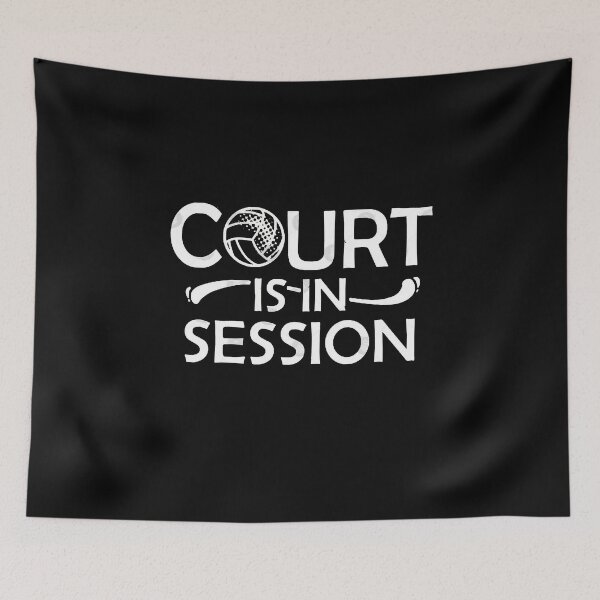 Item preview, Fun Volleyball Gift Print Volleyball Team Court In Session Print  designed and sold by KathrineSandnes.