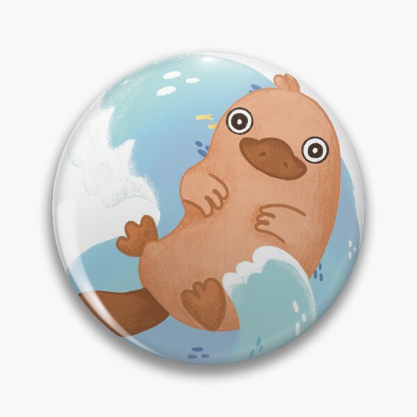 Item preview, Happy Little Platypus Illustrated designed and sold by SleepyLilSloth.