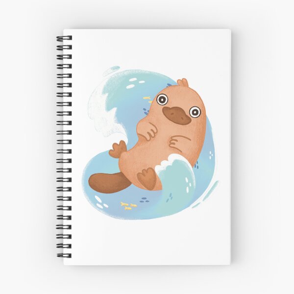 Item preview, Happy Little Platypus Illustrated designed and sold by SleepyLilSloth.