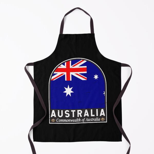 Item preview, Australia Flag Emblem Distressed Vintage designed and sold by KrisSidDesigns.
