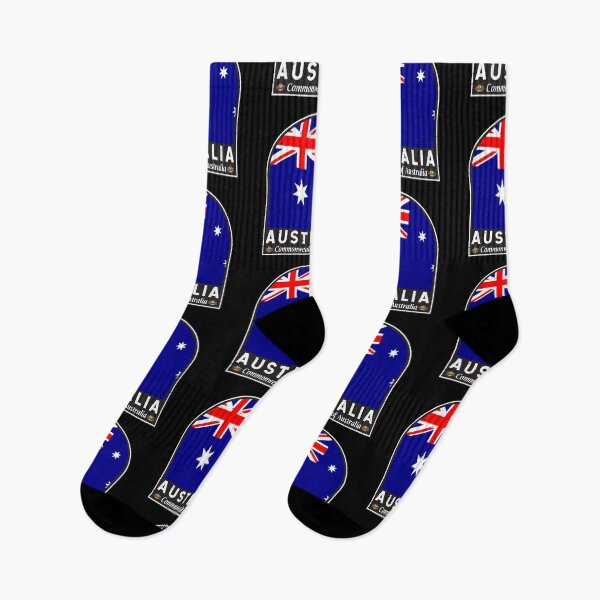 Item preview, Australia Flag Emblem Distressed Vintage designed and sold by KrisSidDesigns.