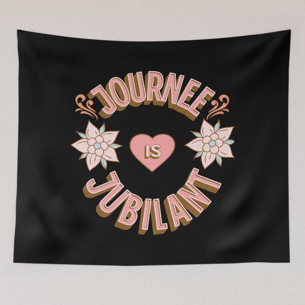 Item preview, Journee is Jubilant - First Names - Birthday Gifts - Alliteration Fans designed and sold by epicthoughts.