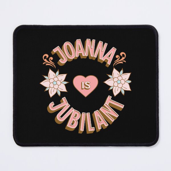 Item preview, Joanna is Jubilant - First Names - Birthday Gifts - Alliteration Fans designed and sold by epicthoughts.