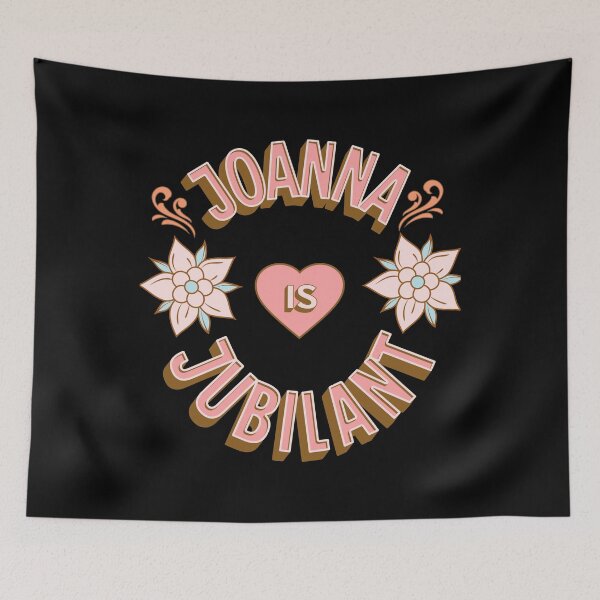 Item preview, Joanna is Jubilant - First Names - Birthday Gifts - Alliteration Fans designed and sold by epicthoughts.