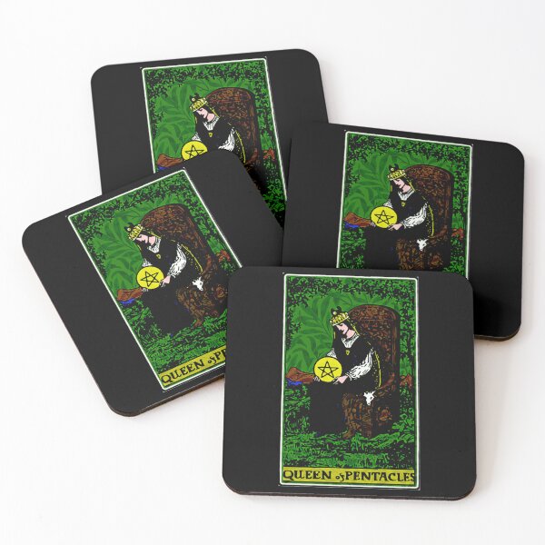 Item preview, The Queens Of Tarot  Pentacles designed and sold by KathteeDesign.