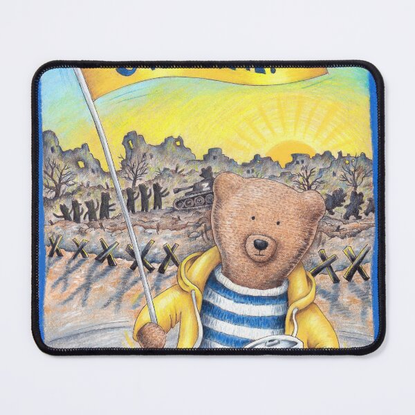 Item preview, Ukrainian Bear designed and sold by LinziHenryArt.