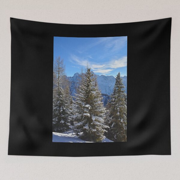 Item preview, Snowy Trees on Monte Lussari  designed and sold by jojobob.