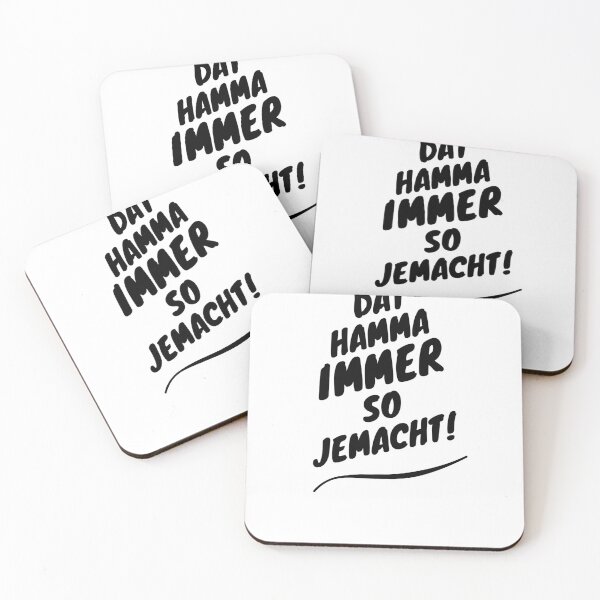 Item preview, Dat hamma always so jemacht designed and sold by Aetheriaworld.