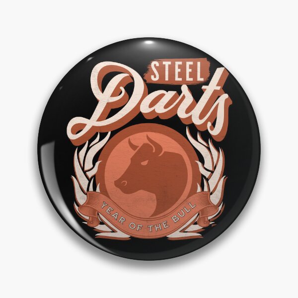 Item preview, Steel Darts Year of the Bull designed and sold by OmmeDesigns.
