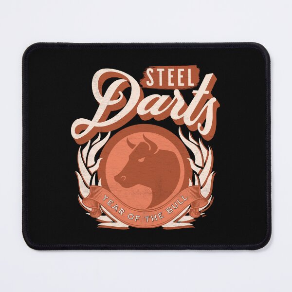 Item preview, Steel Darts Year of the Bull designed and sold by OmmeDesigns.