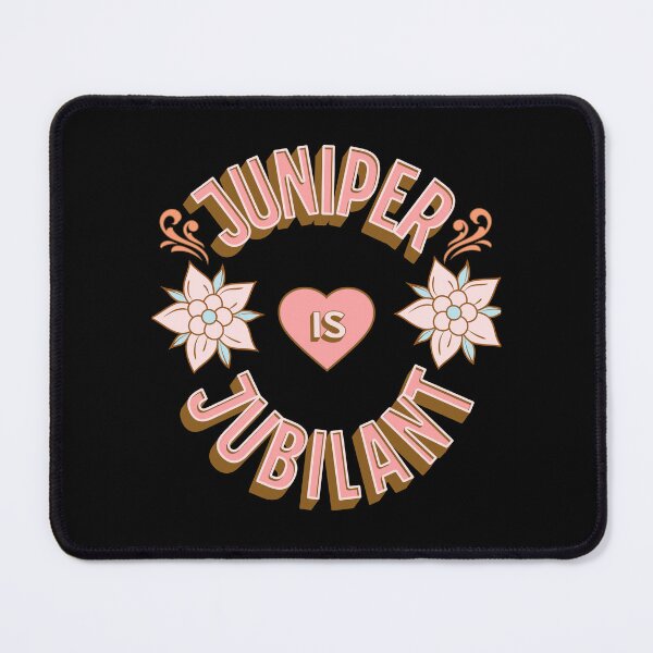 Item preview, Juniper is Jubilant - First Names - Birthday Gifts - Alliteration Fans designed and sold by epicthoughts.