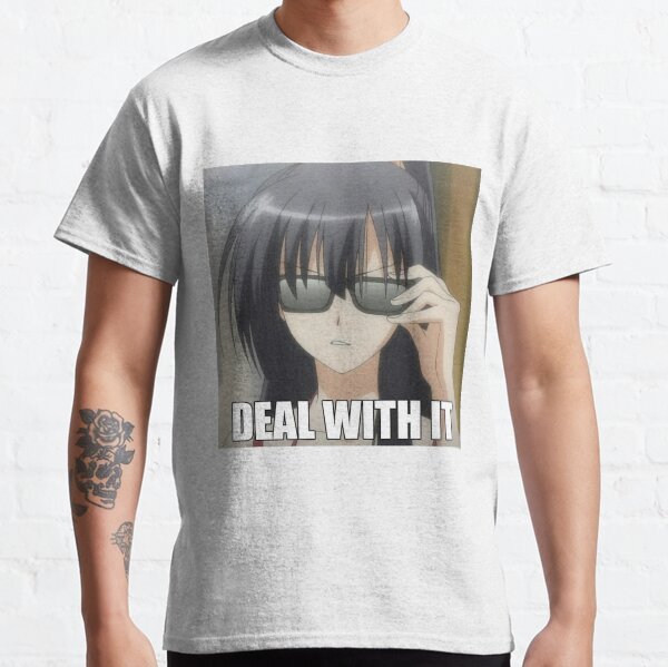 Anime deal with it Classic T-Shirt