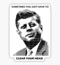 JFK Sticker