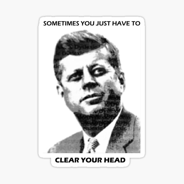 JFK" Sticker Sale by | Redbubble