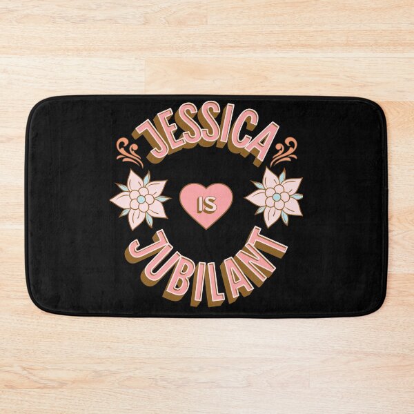 Item preview, Jessica is Jubilant - First Names - Birthday Gifts - Alliteration Fans designed and sold by epicthoughts.
