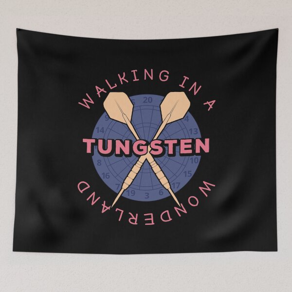 Item preview, Darts Walking in a Tungsten Wonderland designed and sold by OmmeDesigns.