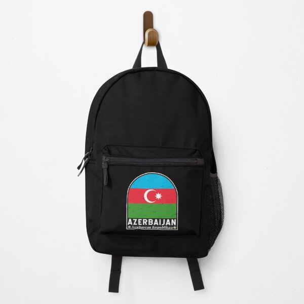 Item preview, Azerbaijan Flag Emblem Distressed Vintage designed and sold by KrisSidDesigns.