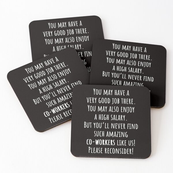 Item preview, Coworker Leaving Gift Idea With Funny Saying designed and sold by kjatrendytees.