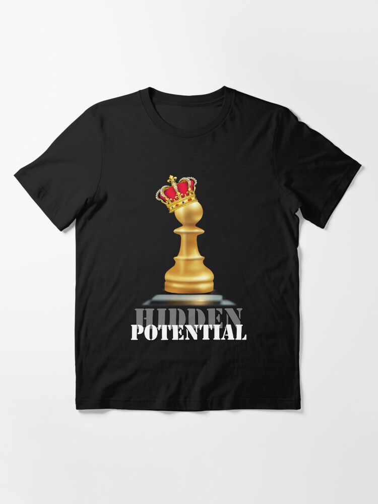 Hidden Potential, Chess Pawn with Crown
