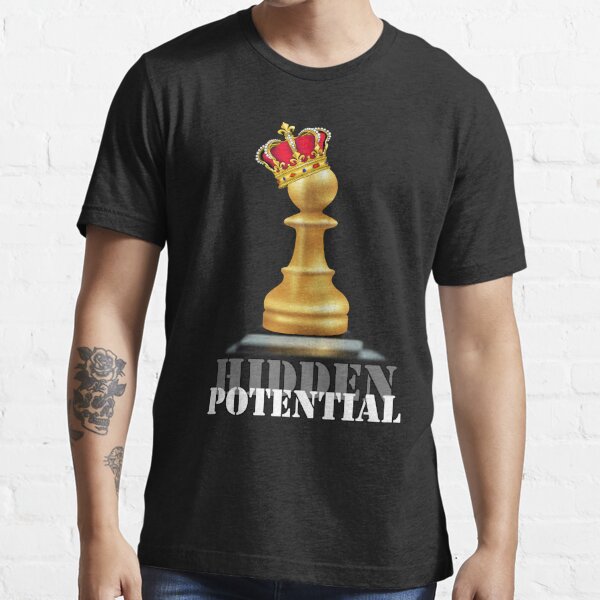 Hidden Potential, Chess Pawn with Crown