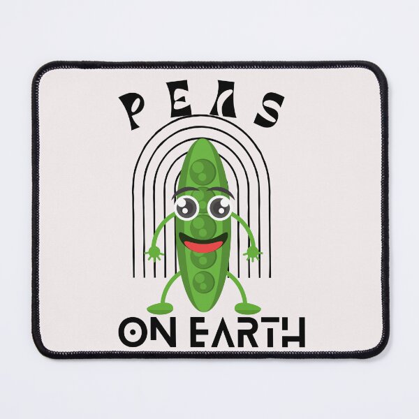 Item preview, Peas on Earth - Funny Typography designed and sold by SBWorld.