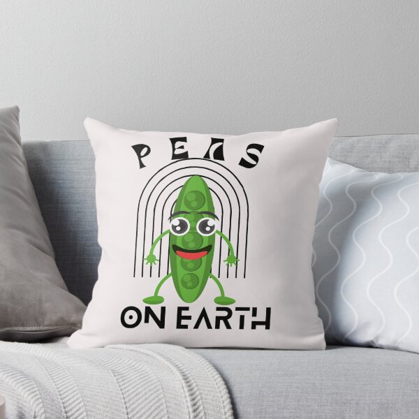 Item preview, Peas on Earth - Funny Typography designed and sold by SBWorld.