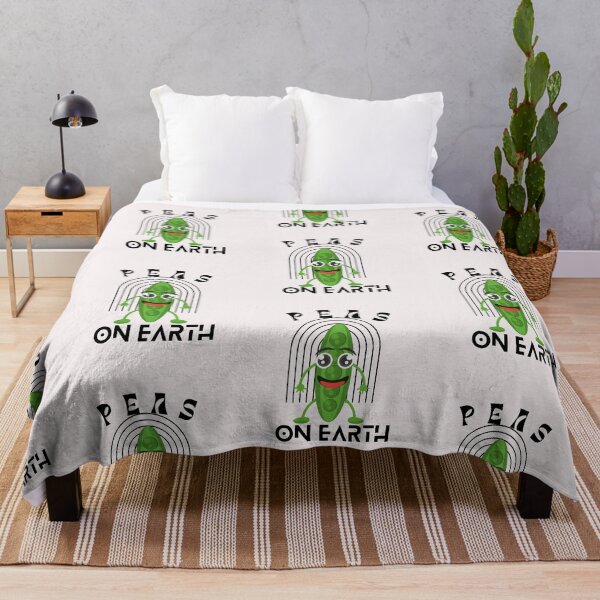 Item preview, Peas on Earth - Funny Typography designed and sold by SBWorld.