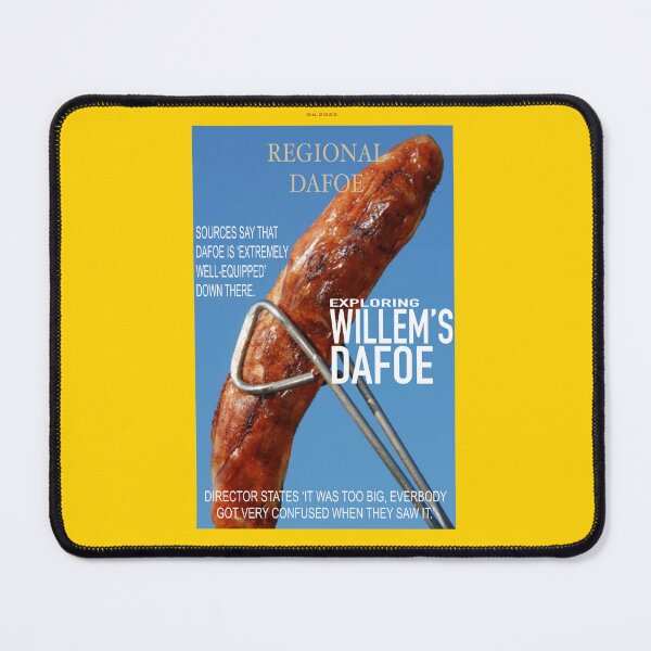 Item preview, Regional Dafoe - Exploring Willem's Dafoe - Parody designed and sold by gaslight-n.