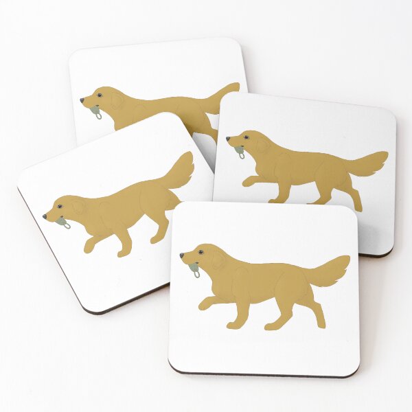 Item preview, Chibi Golden Retriever - Red designed and sold by Cynthiaetal.