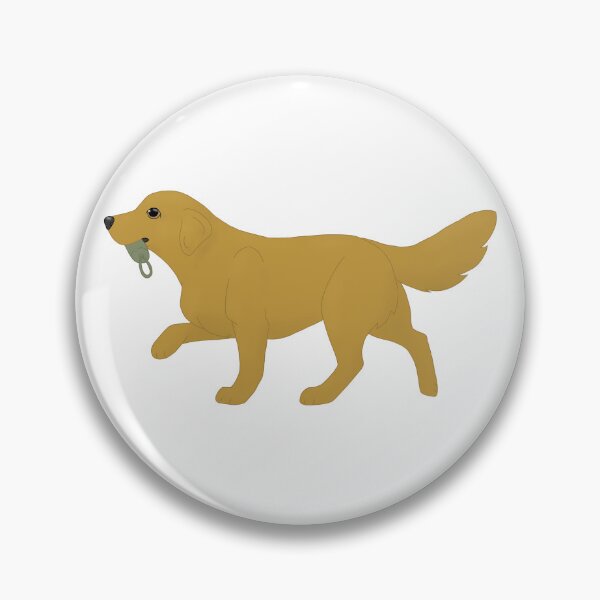 Item preview, Chibi Golden Retriever - Red designed and sold by Cynthiaetal.